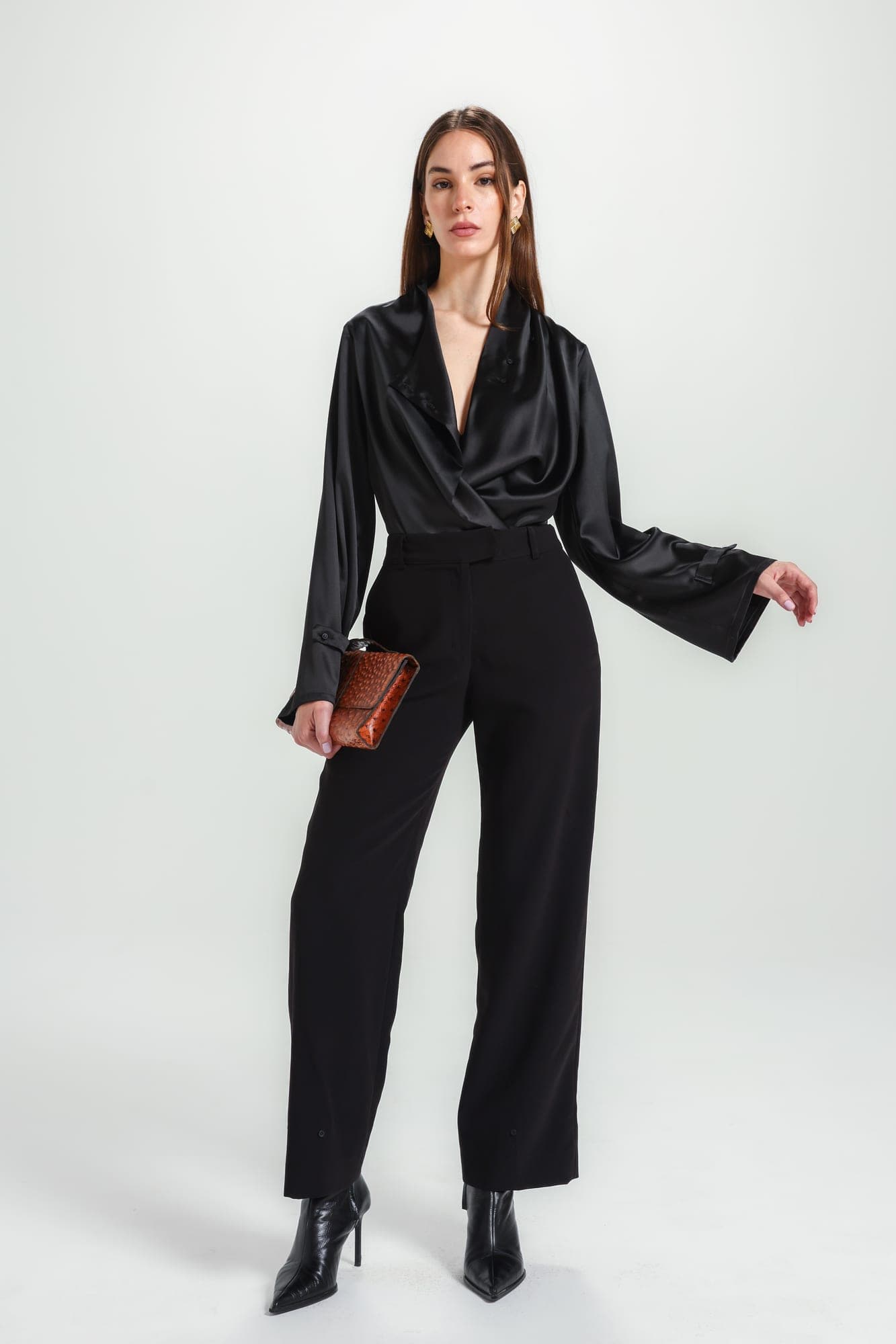 Tailored Ankle-Tie Trouser - View 2