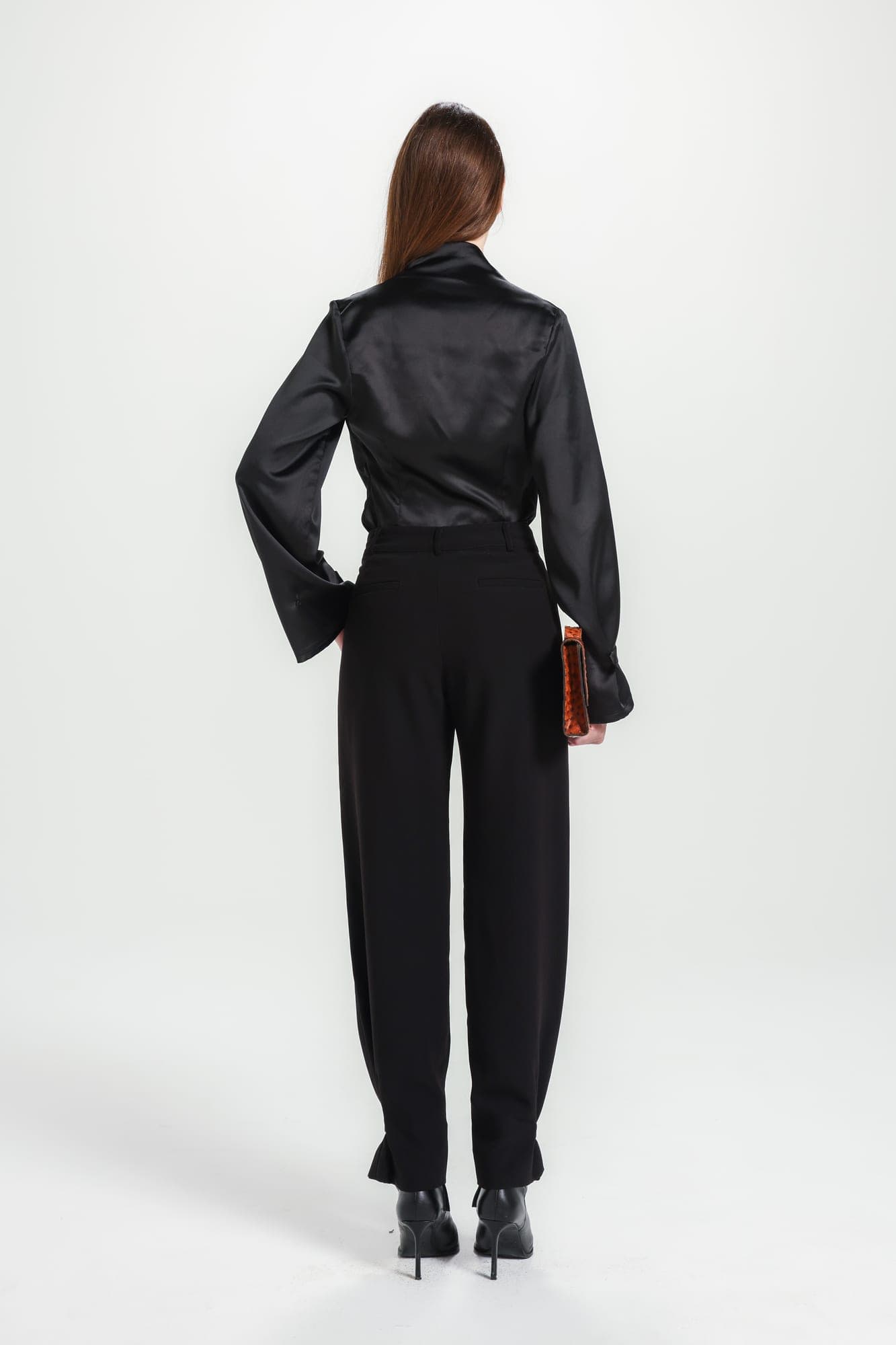 Tailored Ankle-Tie Trouser - View 3