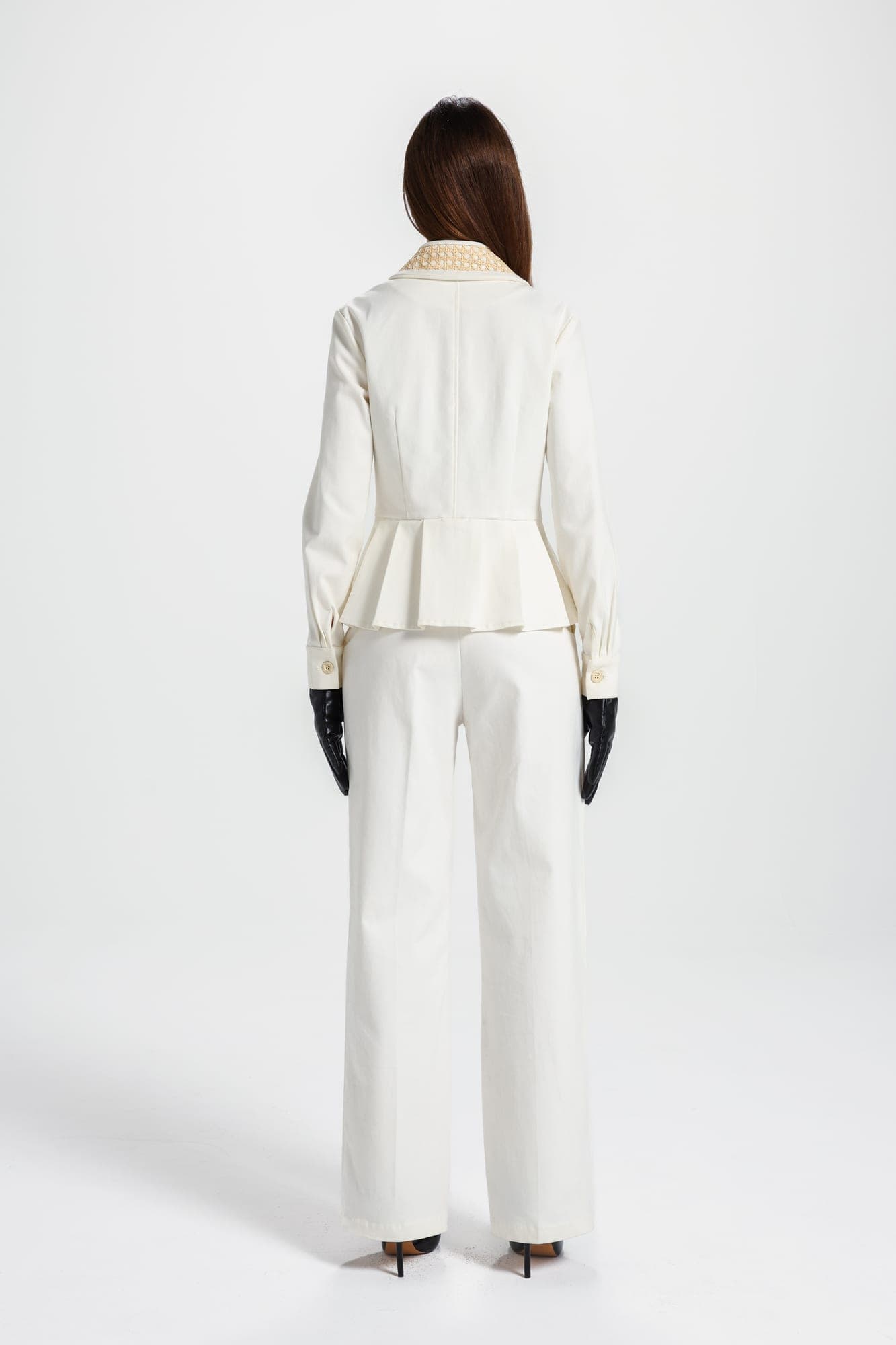Bamboo Peplum Jacket - View 5