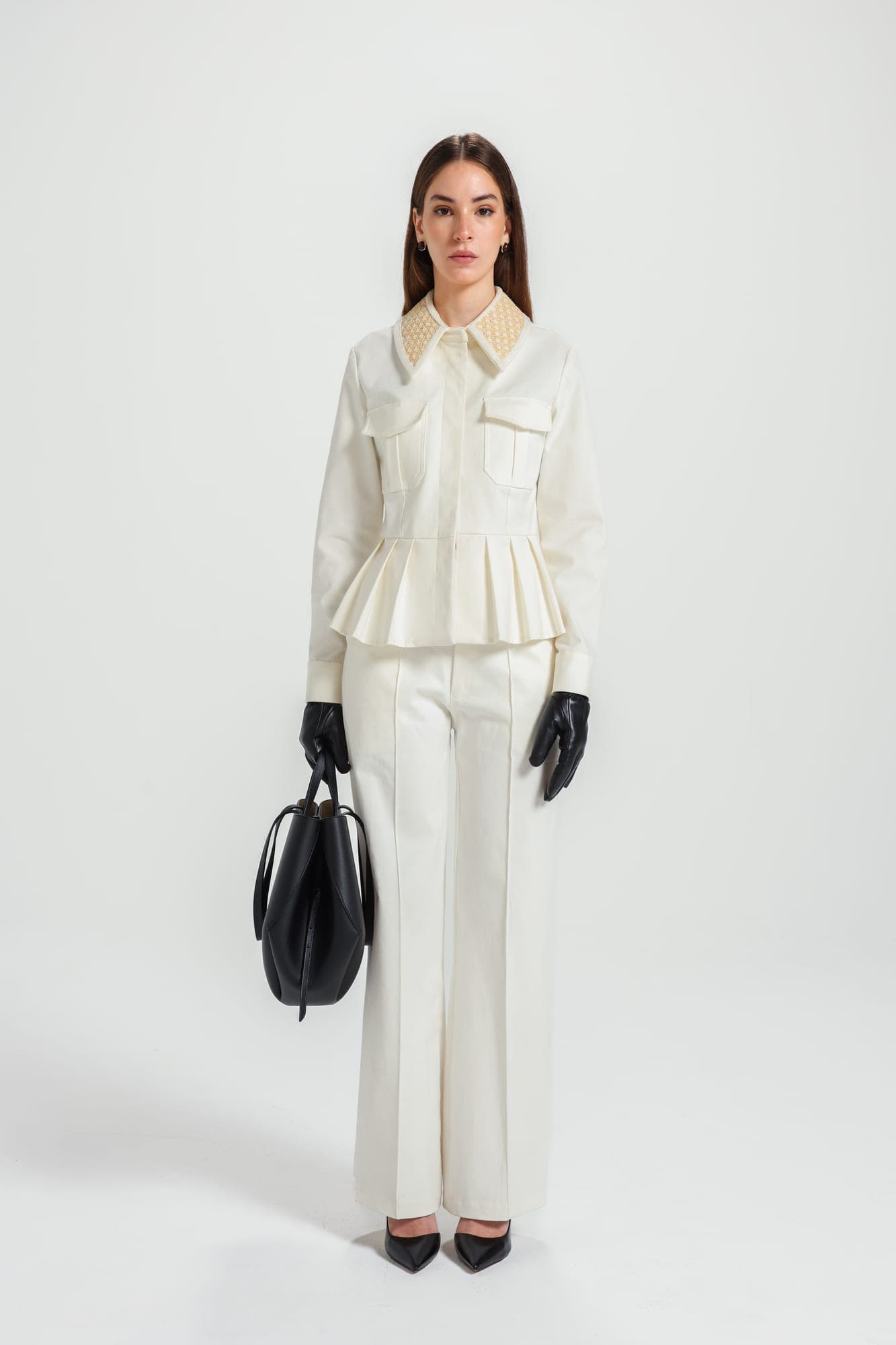 Bamboo Peplum Jacket - View 6