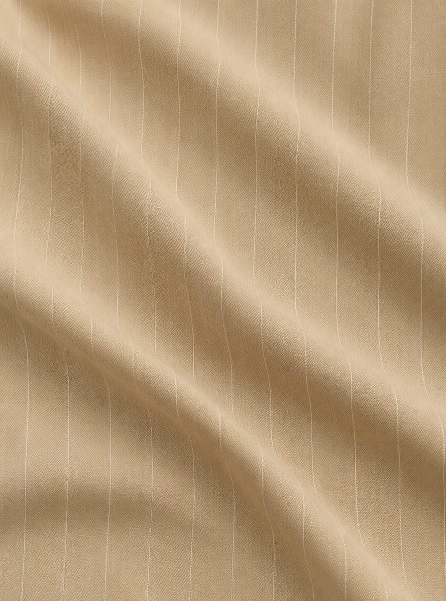 Pinstripe Column Skirt - View 5
