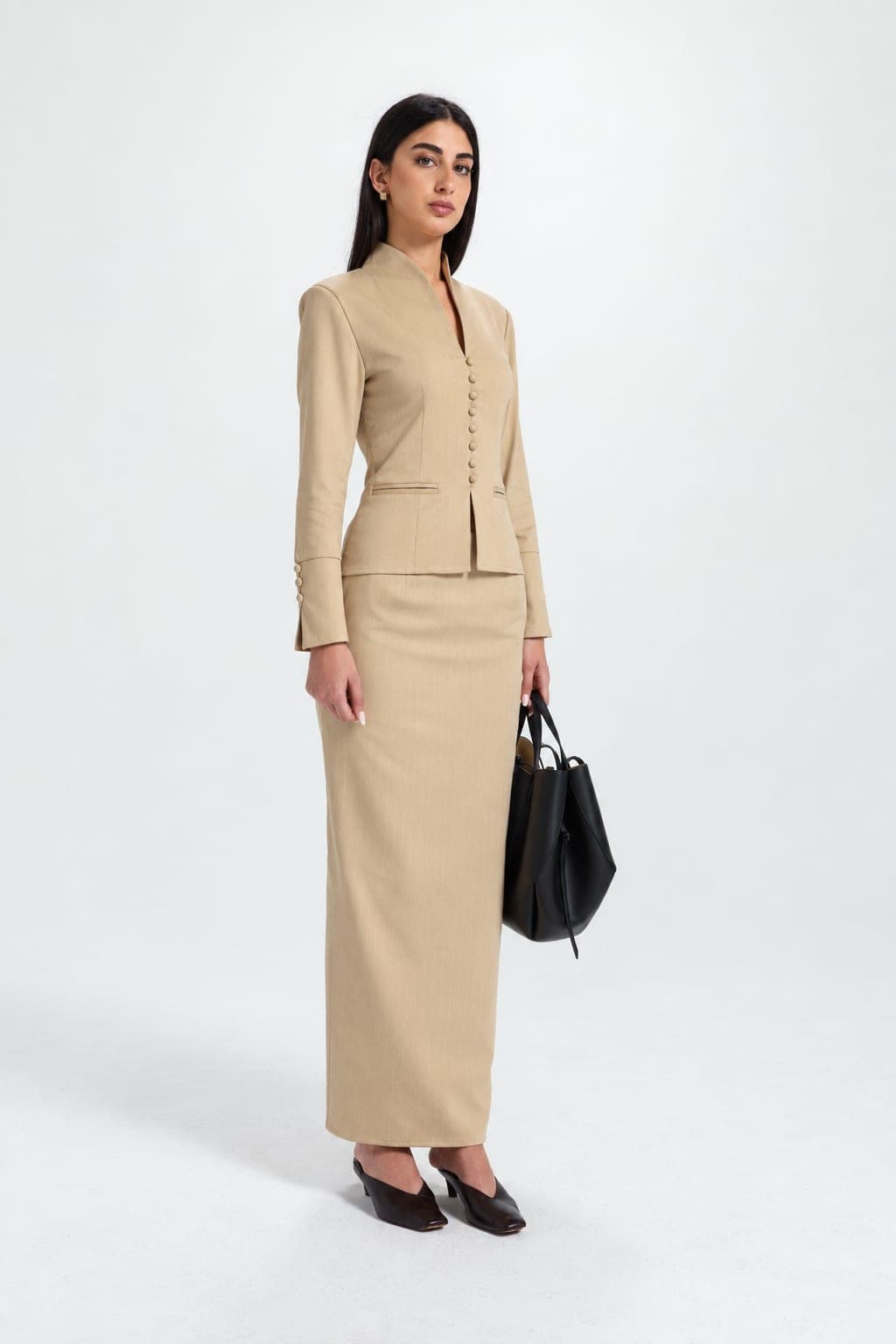 Sienna Pinstripe Blouse - View 1